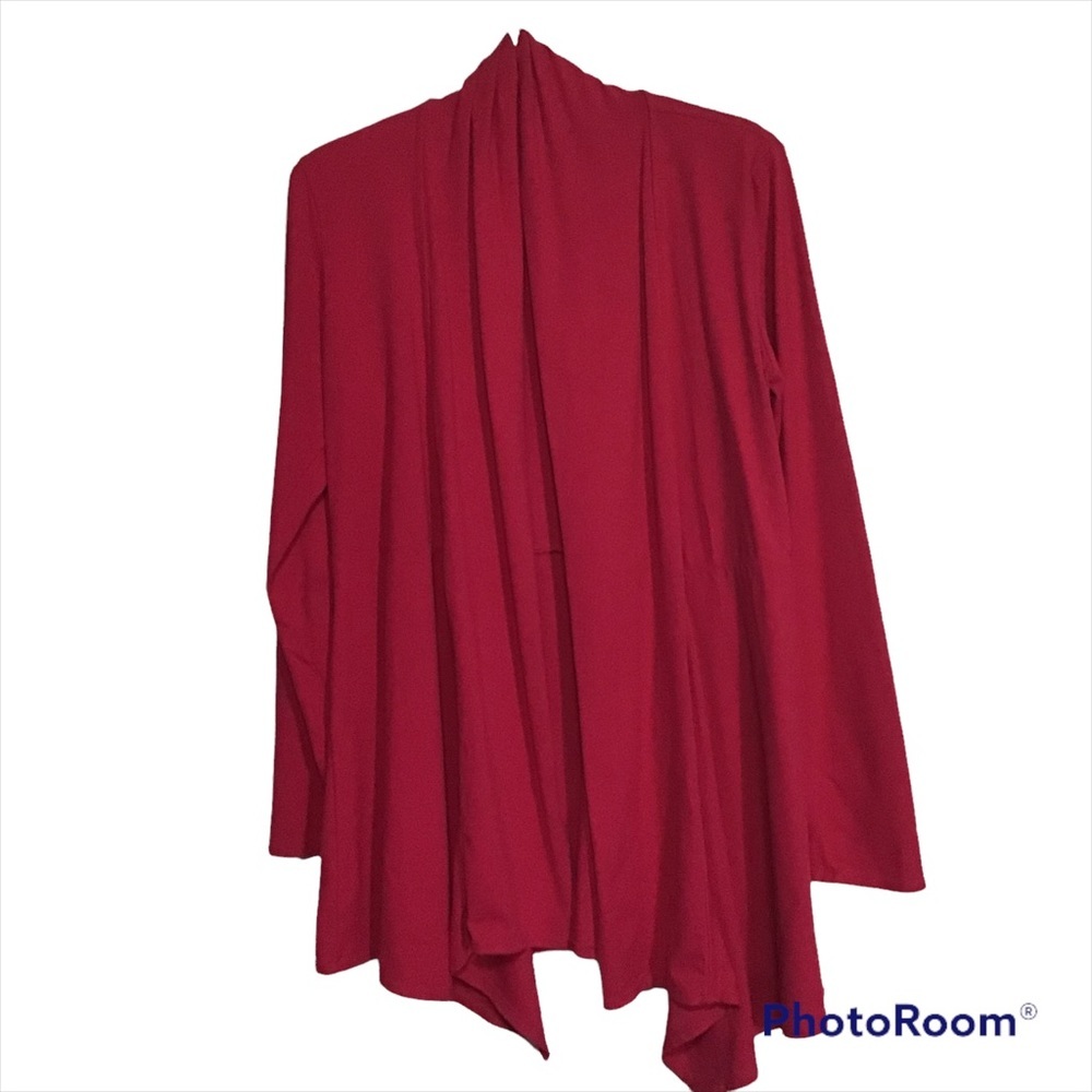 Athleta Fuchsia Open Front Cardigan Yoga Wrap